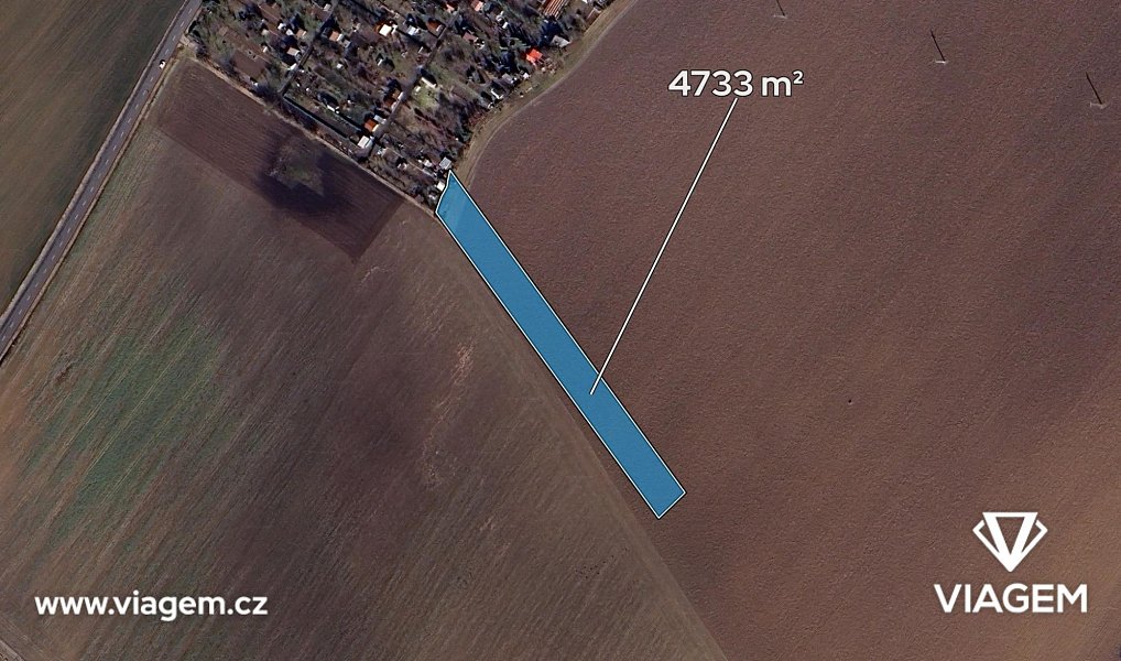 Prodej pole 2 366 m², Jarohněvice – náhled fotky 2