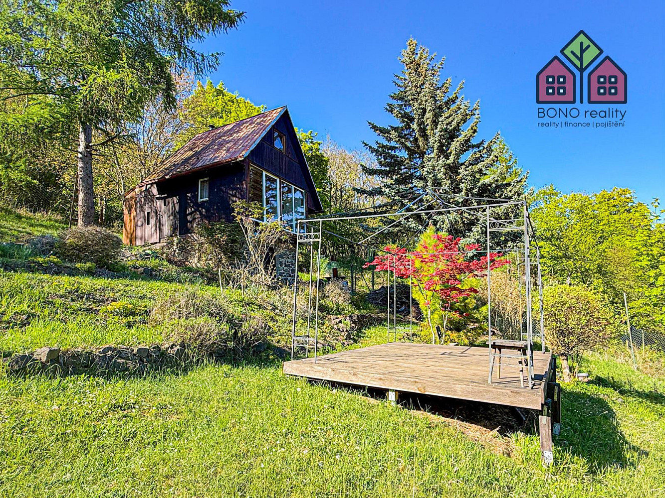 Prodej chaty/chalupy 40 m² s pozemkem 1 044 m² – fotografie 2