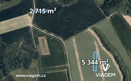 Prodej pole 4 029 m², Halenkovice, okres Zlín