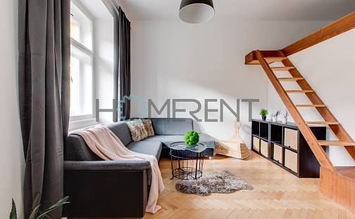 Pronájem bytu 1+kk 40 m², Sekaninova, Praha 2 - Nusle