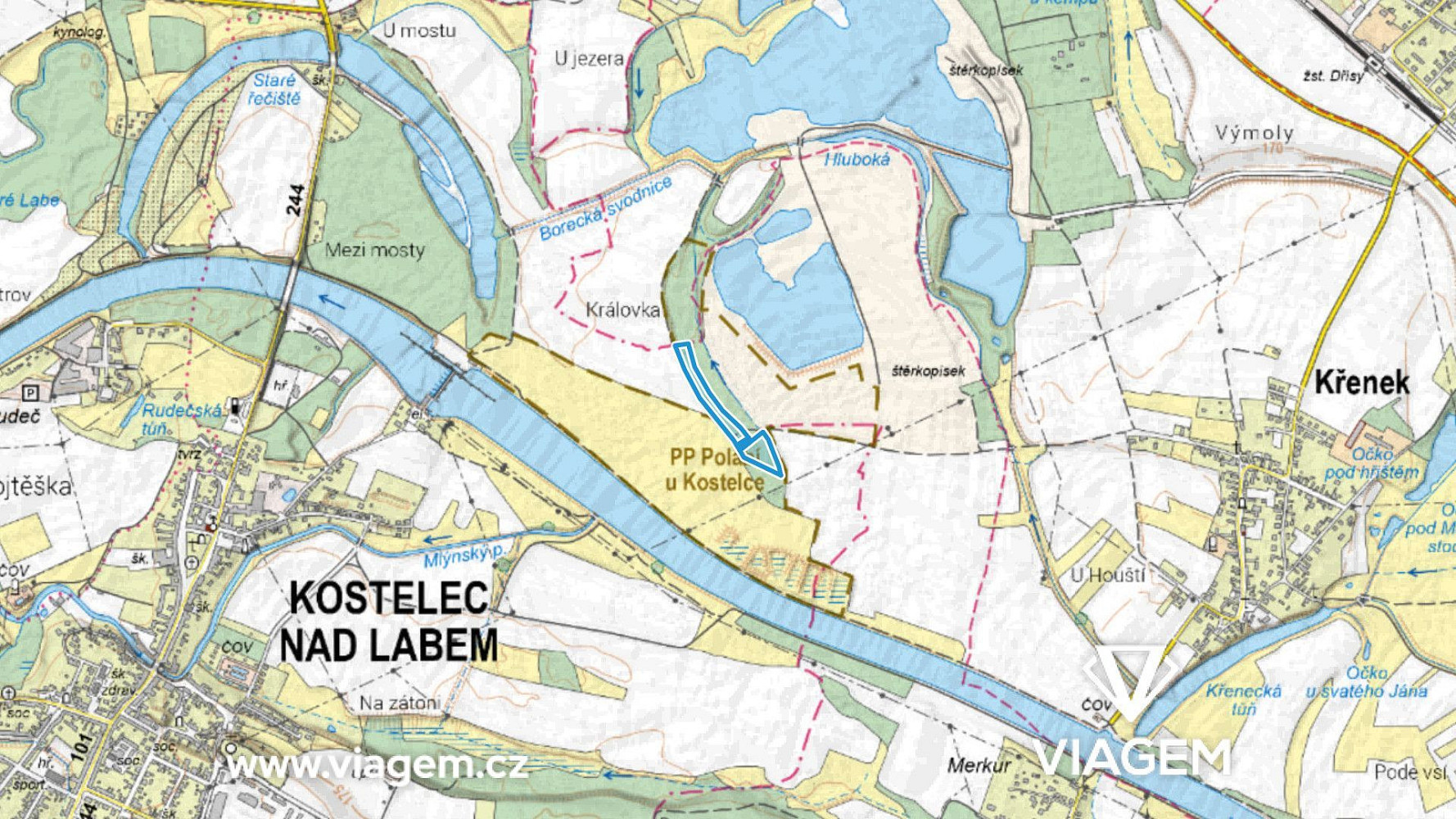 Prodej lesa 2 389 m² – fotografie 3