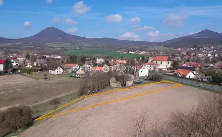 Prodej stavebního pozemku 1 085 m², Velemín, okres Litoměřice