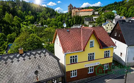 Prodej ubytovacího objektu 298 m², Nádražní, Bečov nad Teplou, okres Karlovy Vary