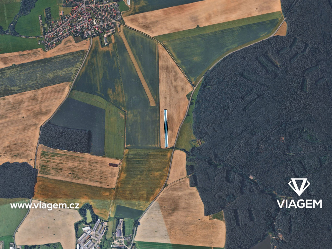 Prodej pole 1 856 m² – fotografie 3