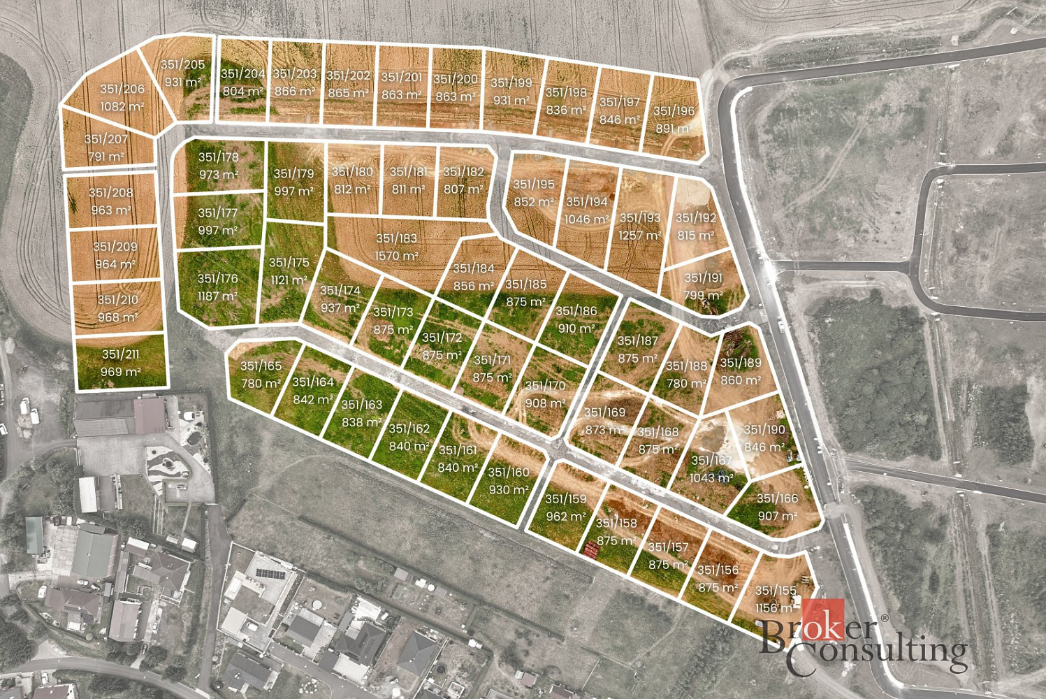 Prodej stavebního pozemku 780 m²