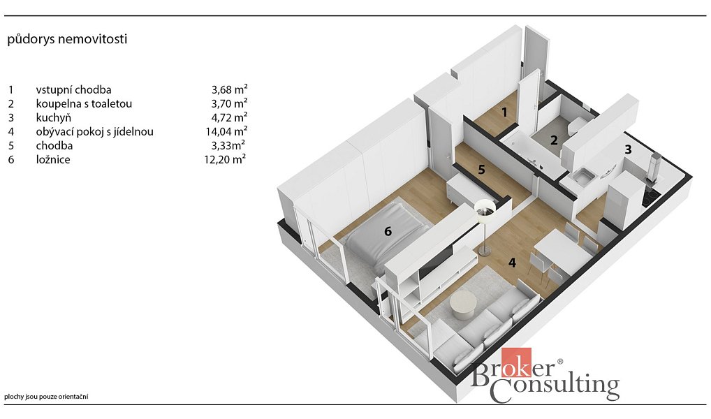 Prodej bytu 2+kk 42 m², Praha – náhled fotky 19