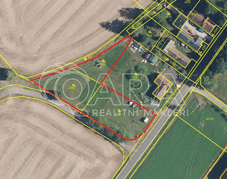 Prodej stavebního pozemku 3 022 m²