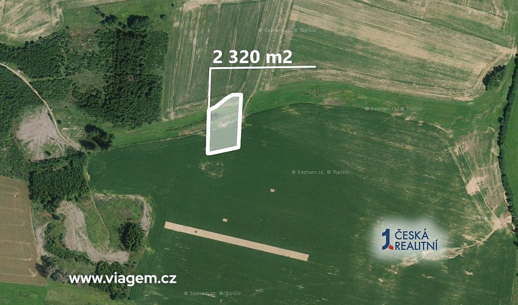 Prodej pole 928 m², Předín – náhled fotky 2