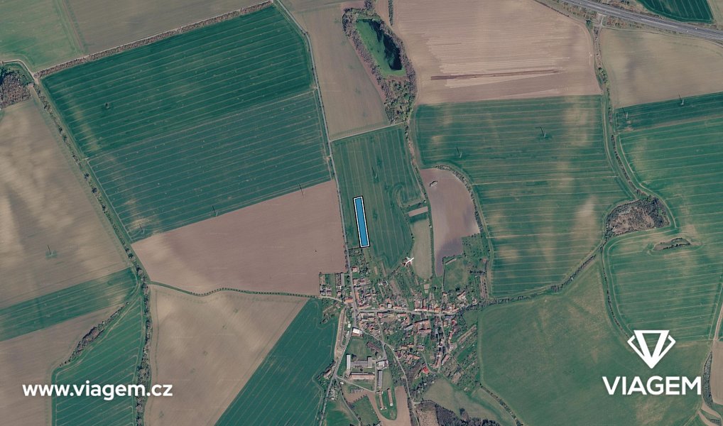 Prodej pole 3 268 m², Vitčice – náhled fotky 3