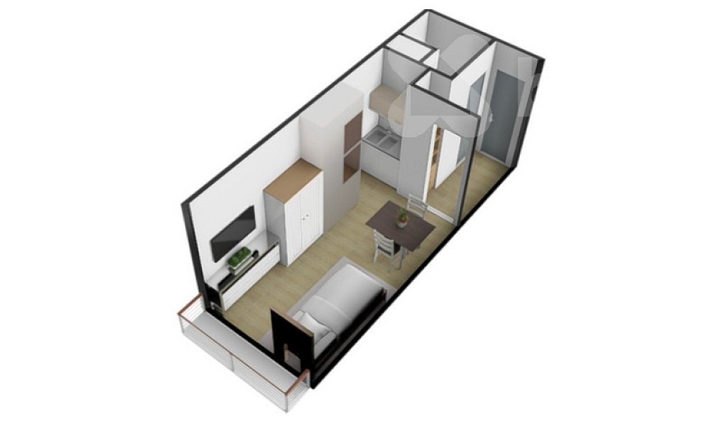 Prodej bytu 1+kk 17 m², Třinec – náhled fotky 5