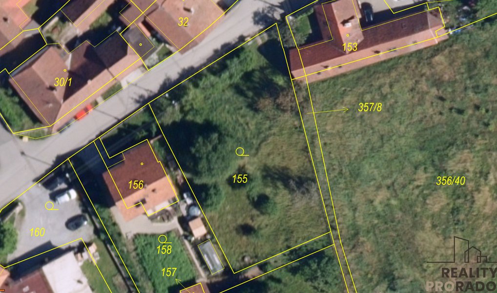 Prodej stavebního pozemku 978 m², Habrůvka – náhled fotky 3