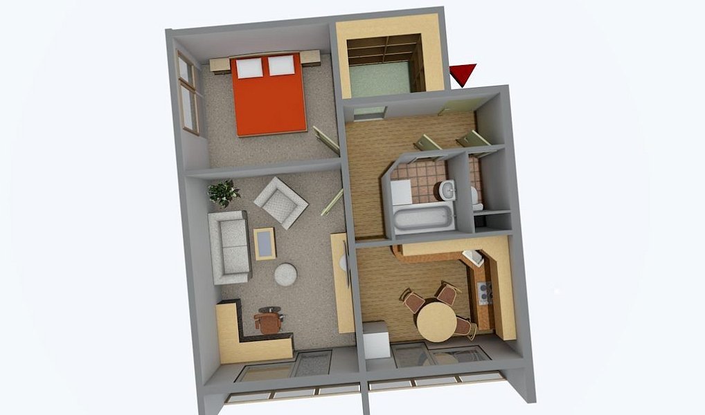 Prodej bytu 2+1 56 m², Brno – náhled fotky 4