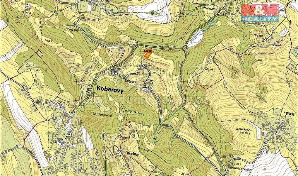 Prodej louky 2 213 m², Koberovy – náhled fotky 2