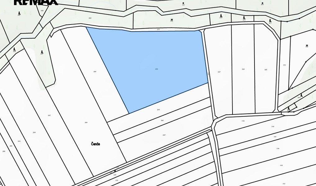 Prodej pole 21 481 m², Lubná – náhled fotky 3