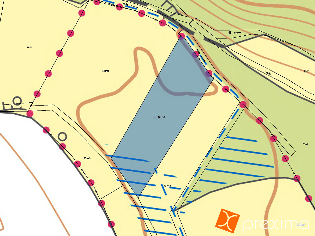 Prodej pole 2 496 m² – fotografie 3