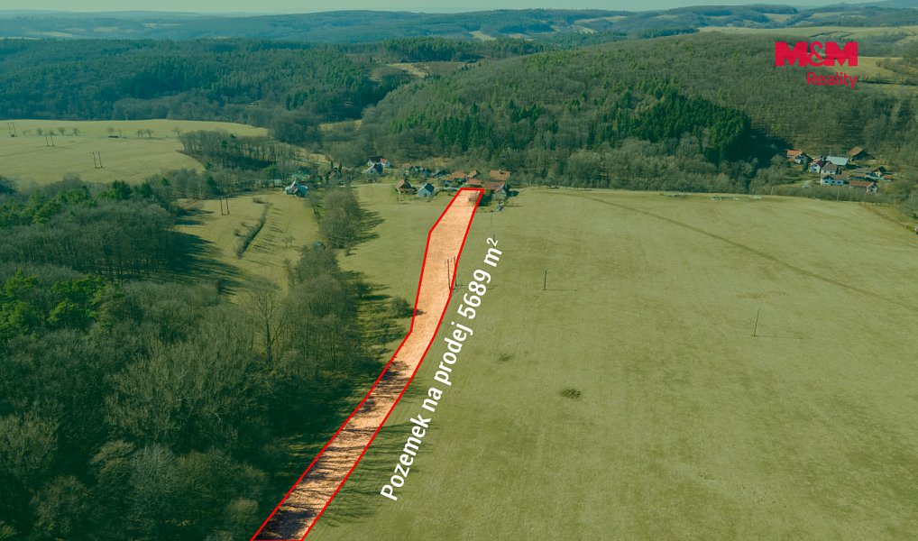Prodej stavebního pozemku 5 689 m², Rudimov – náhled fotky 2