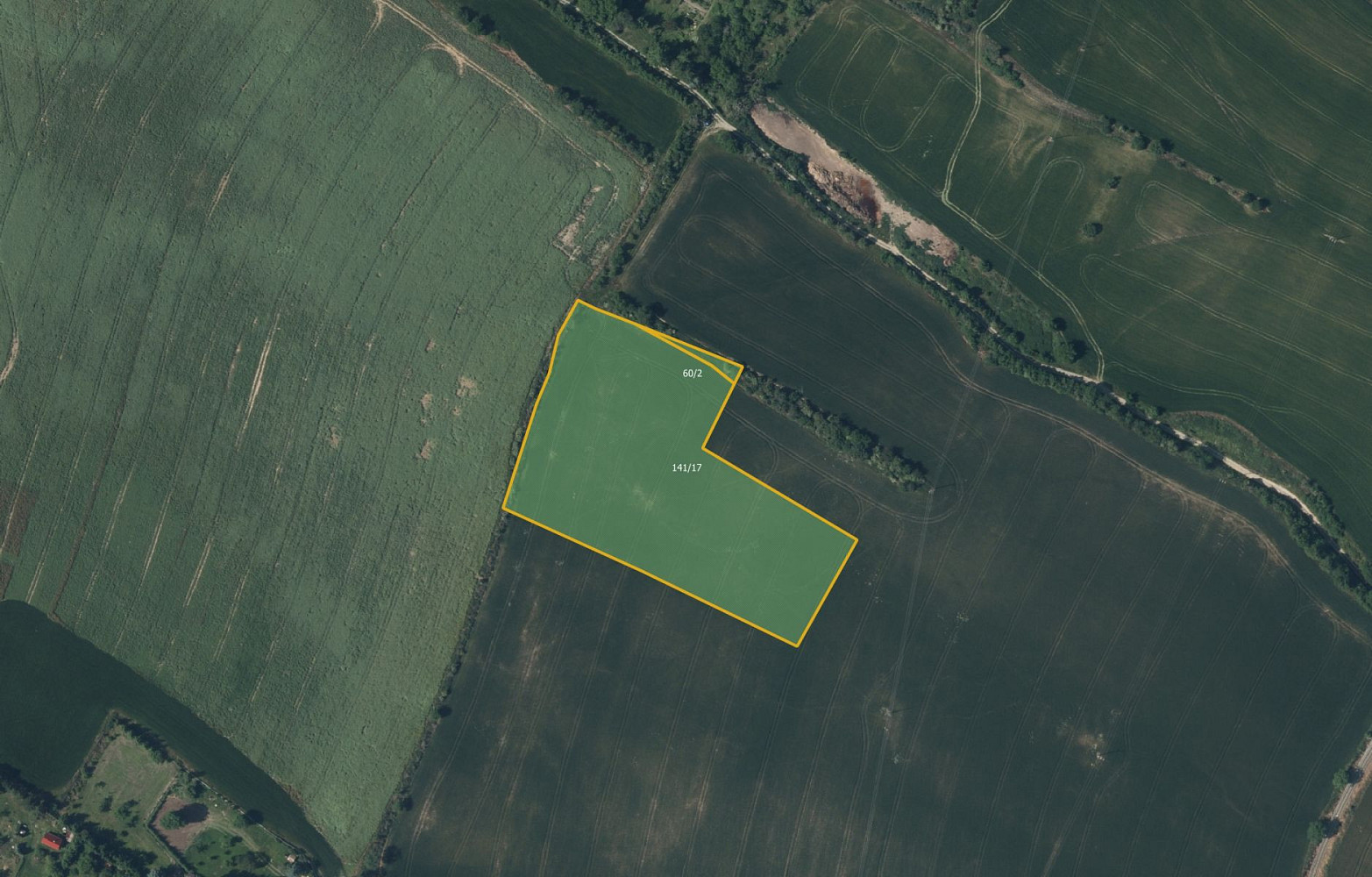Prodej pole 4 697 m²