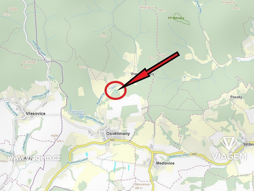 Zahrada 1 106 m², Podíl 33 % o výměře 369 m² – pohled 5