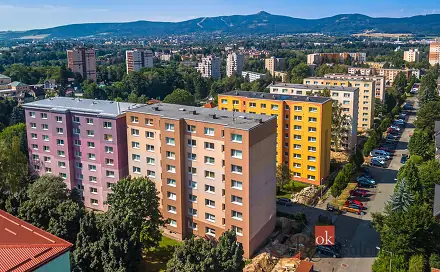 Pronájem bytu 3+1 70 m², Jabloňová, Liberec - Liberec XII-Staré Pavlovice
