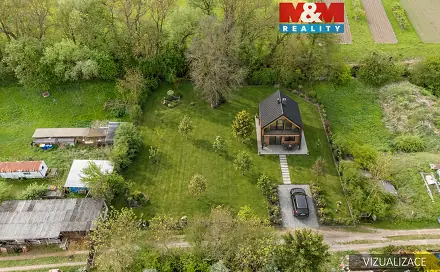 Prodej stavebního pozemku 709 m², Slaný - Želevčice, okres Kladno