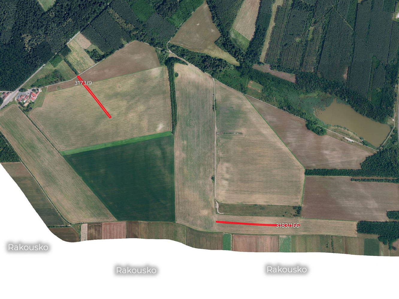 Prodej pole 4 804 m²