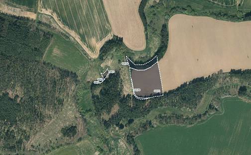 Prodej pole 16 897 m², Chýnov - Dobronice u Chýnova, okres Tábor