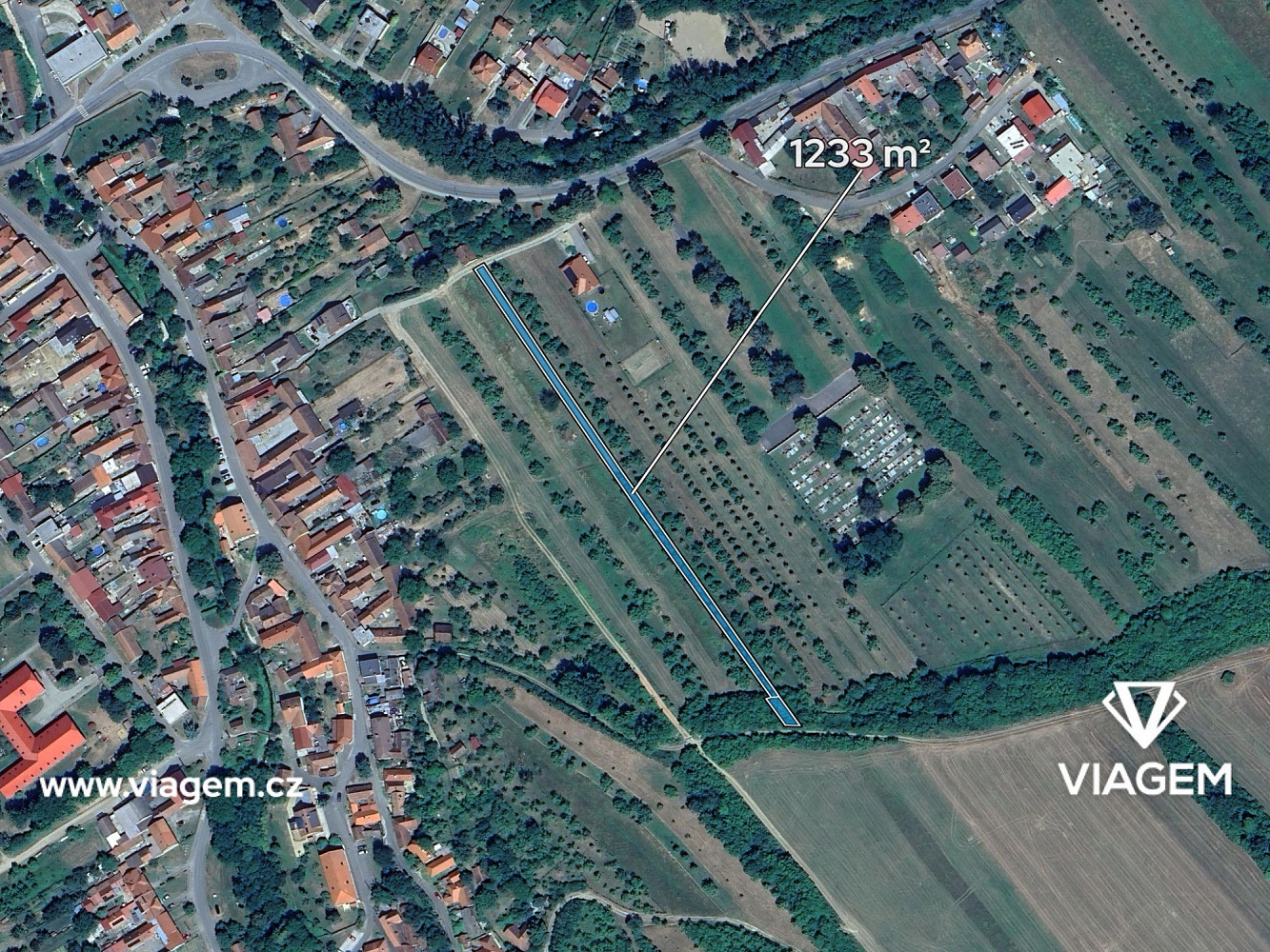 Prodej stavebního pozemku 158 m² – fotografie 2