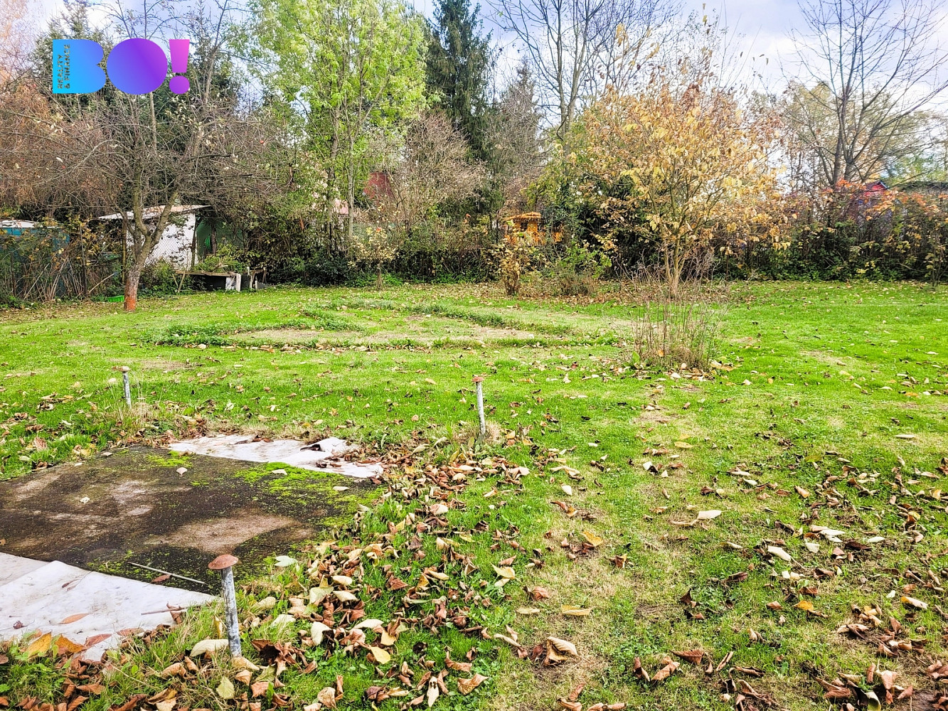 Prodej zahrady 899 m² – pohled 2