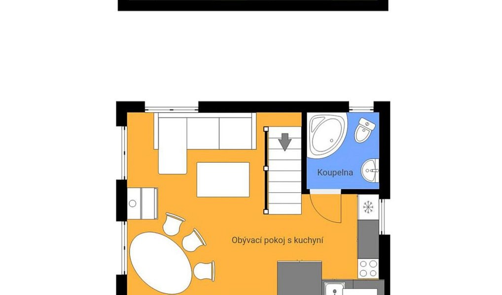 Prodej domu 42 m² s pozemkem 376 m², Hrachoviště – náhled fotky 10