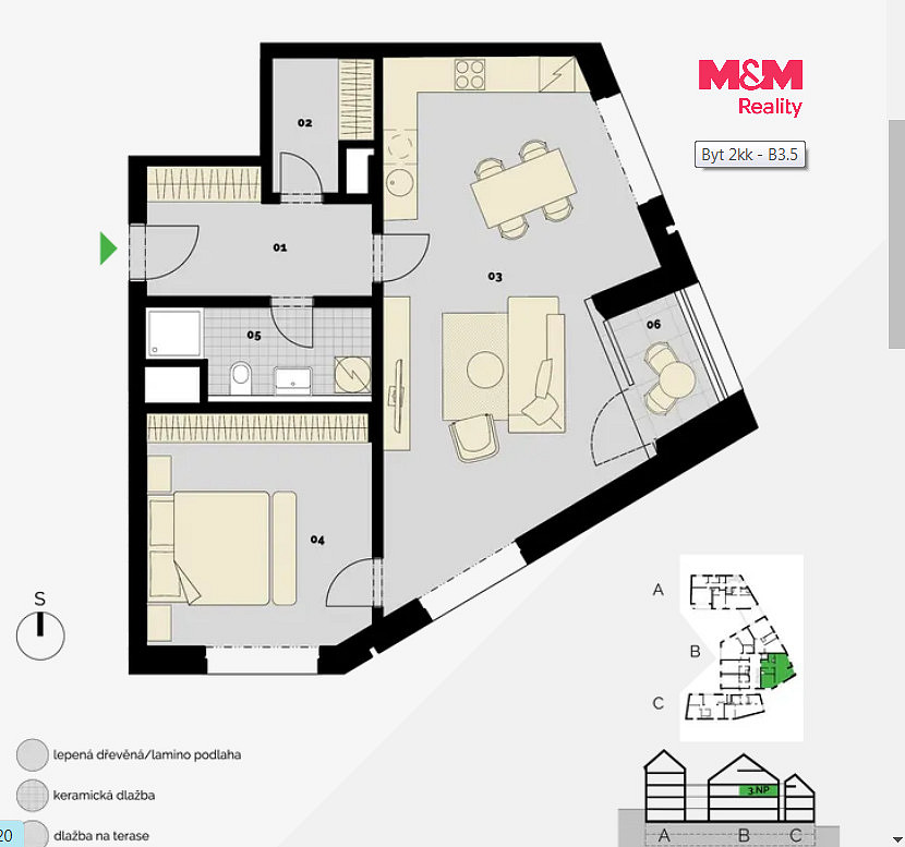 Prodej bytu 2+kk 74 m² — photo 4