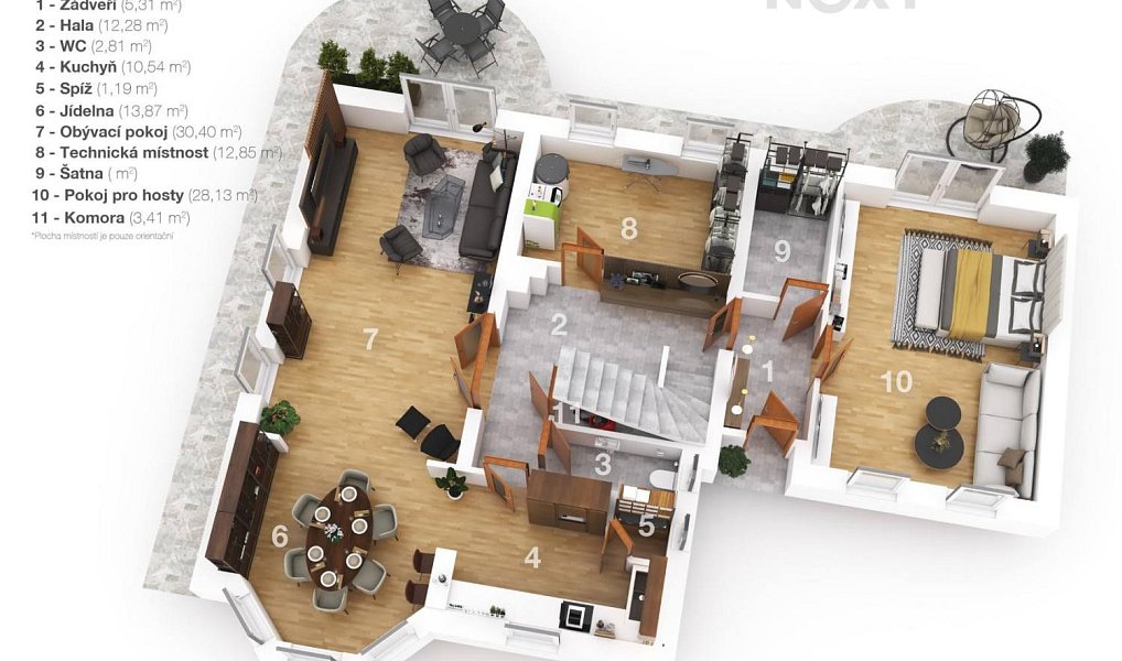 Prodej domu 252 m² s pozemkem 2 968 m², Smilovice – náhled fotky 6