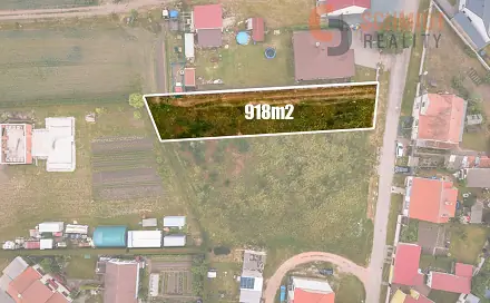 Prodej stavebního pozemku 918 m², Větrná, Březí, okres Břeclav