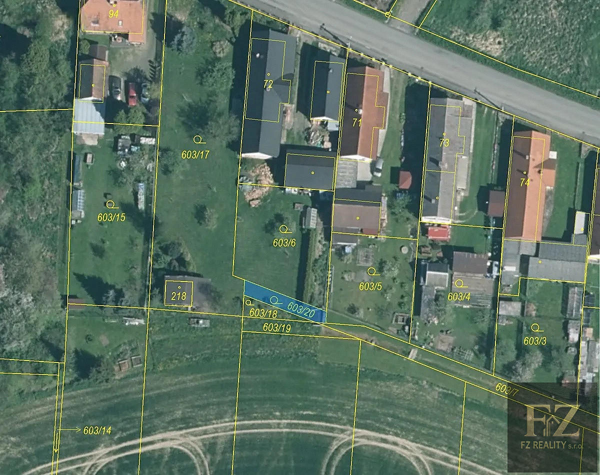 Prodej zahrady 51 m²
