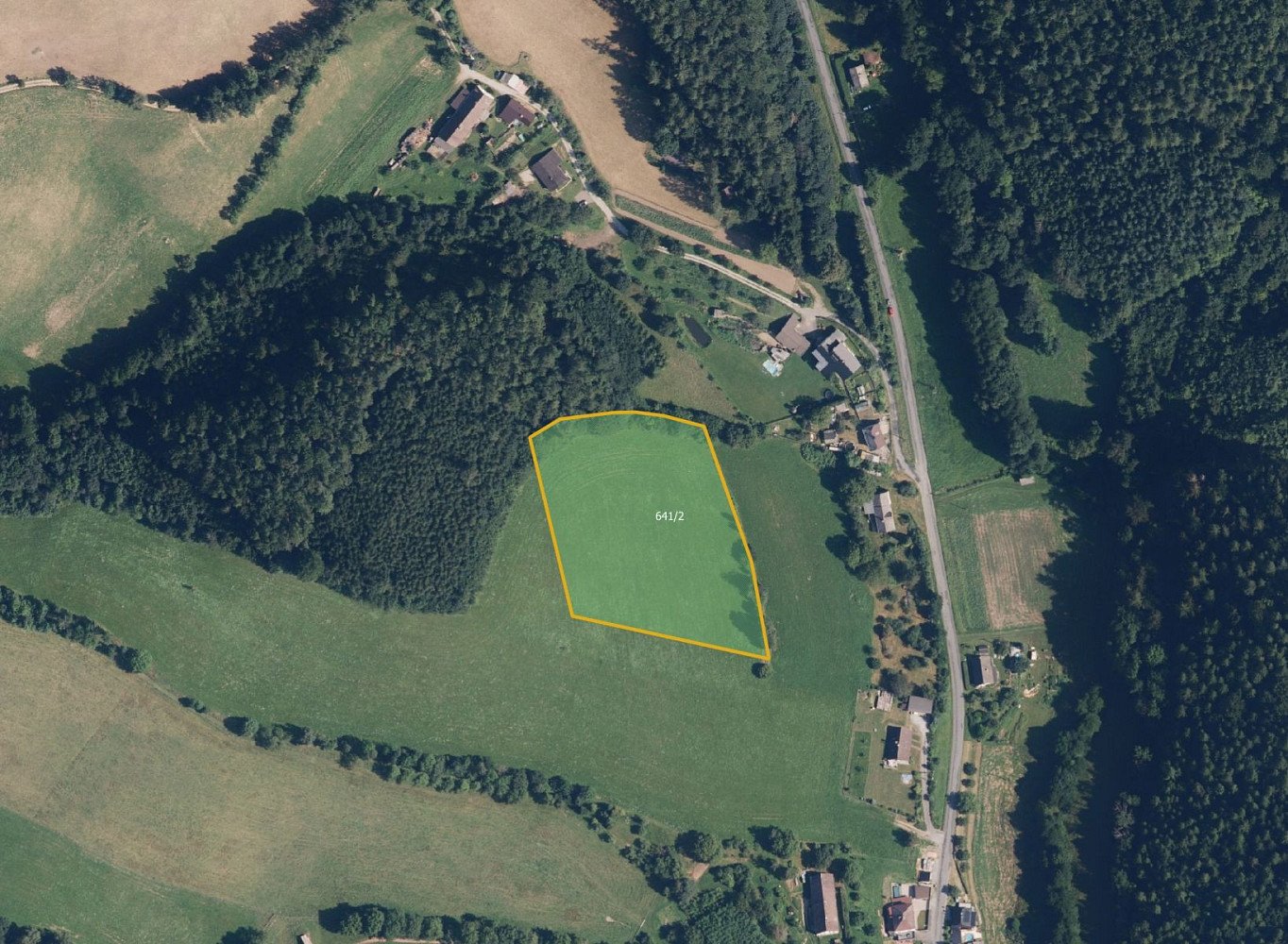 Prodej louky 9 619 m²
