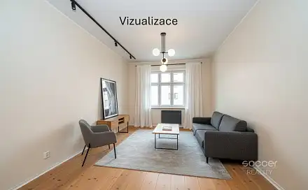 Pronájem bytu 2+kk 50 m²