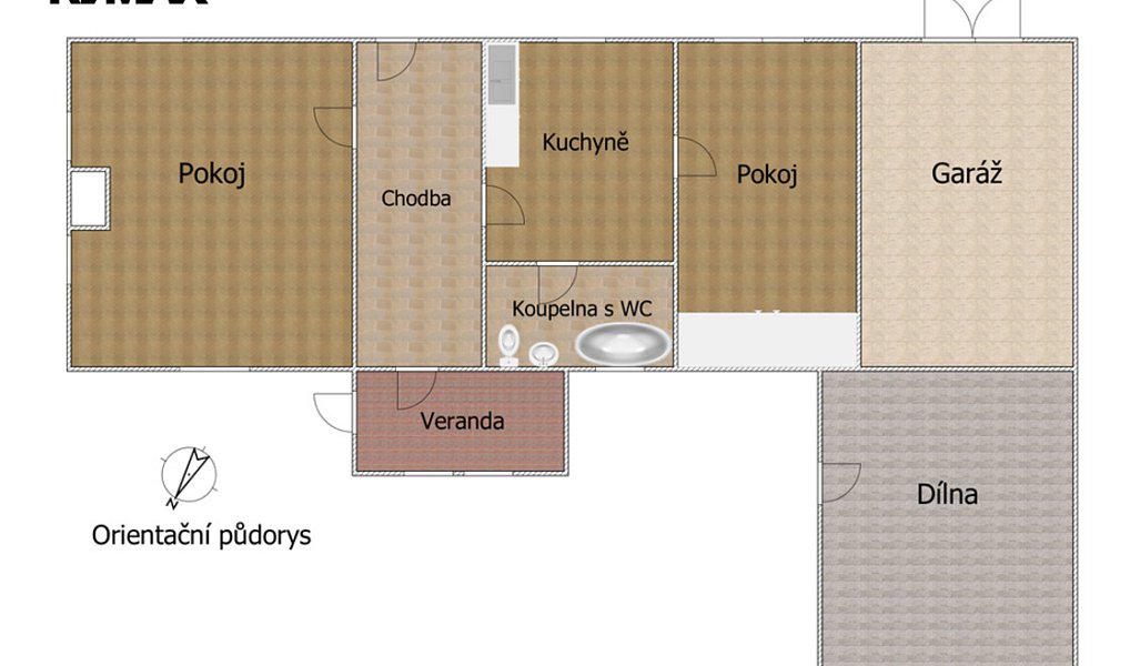 Prodej chaty/chalupy 97 m² s pozemkem 666 m², Plánice – náhled fotky 4