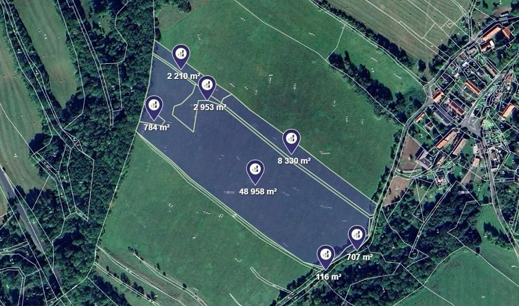 Prodej pole 64 058 m², Lovečkovice – náhled fotky 2