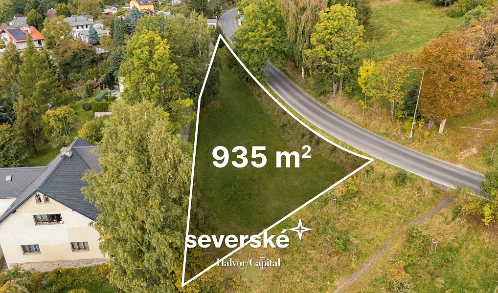 Prodej stavebního pozemku 935 m², Liberec – náhled fotky 3