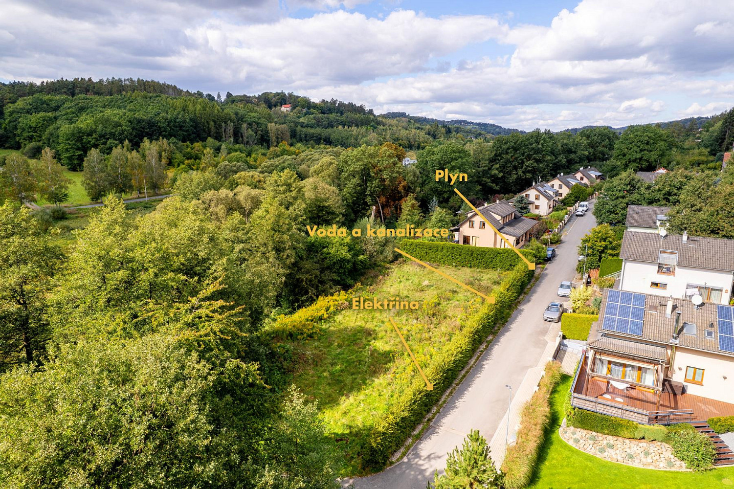 Prodej stavebního pozemku 2 281 m²
