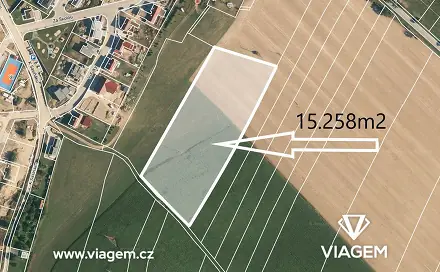Prodej pole 2 543 m², Dačice, okres Jindřichův Hradec