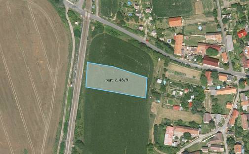Prodej stavebního pozemku 1 000 m², Štětí - Stračí, okres Litoměřice
