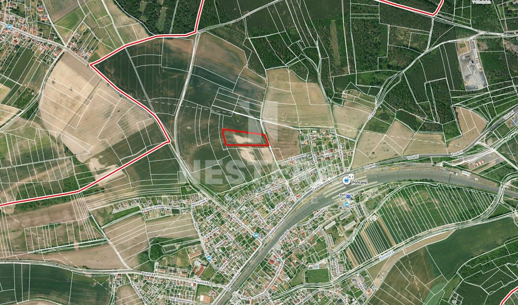 Prodej pole 11 859 m², Poříčany – náhled fotky 5