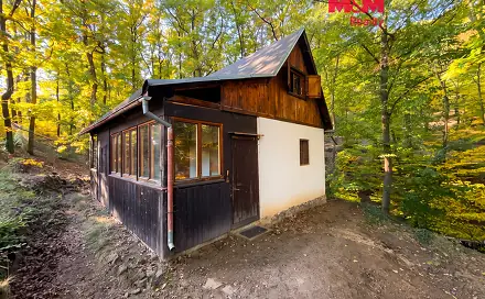 Prodej chaty/chalupy 70 m² s pozemkem 1 517 m², Za Velkým vrchem, Vráž, okres Beroun