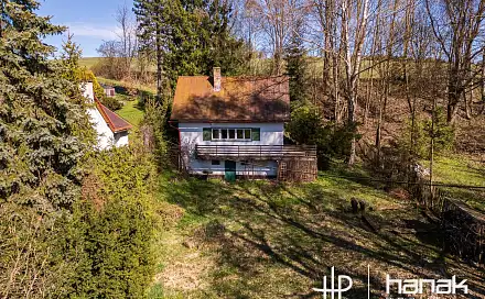 Prodej chaty/chalupy 90 m² s pozemkem 630 m², U lihovaru, Domašov nad Bystřicí, okres Olomouc