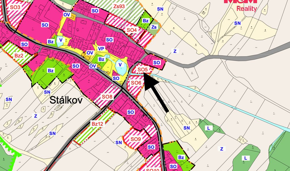 Prodej stavebního pozemku 1 609 m², Slavonice – náhled fotky 7