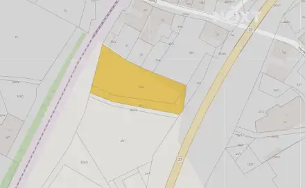 Prodej stavebního pozemku 1 481 m², Hrob