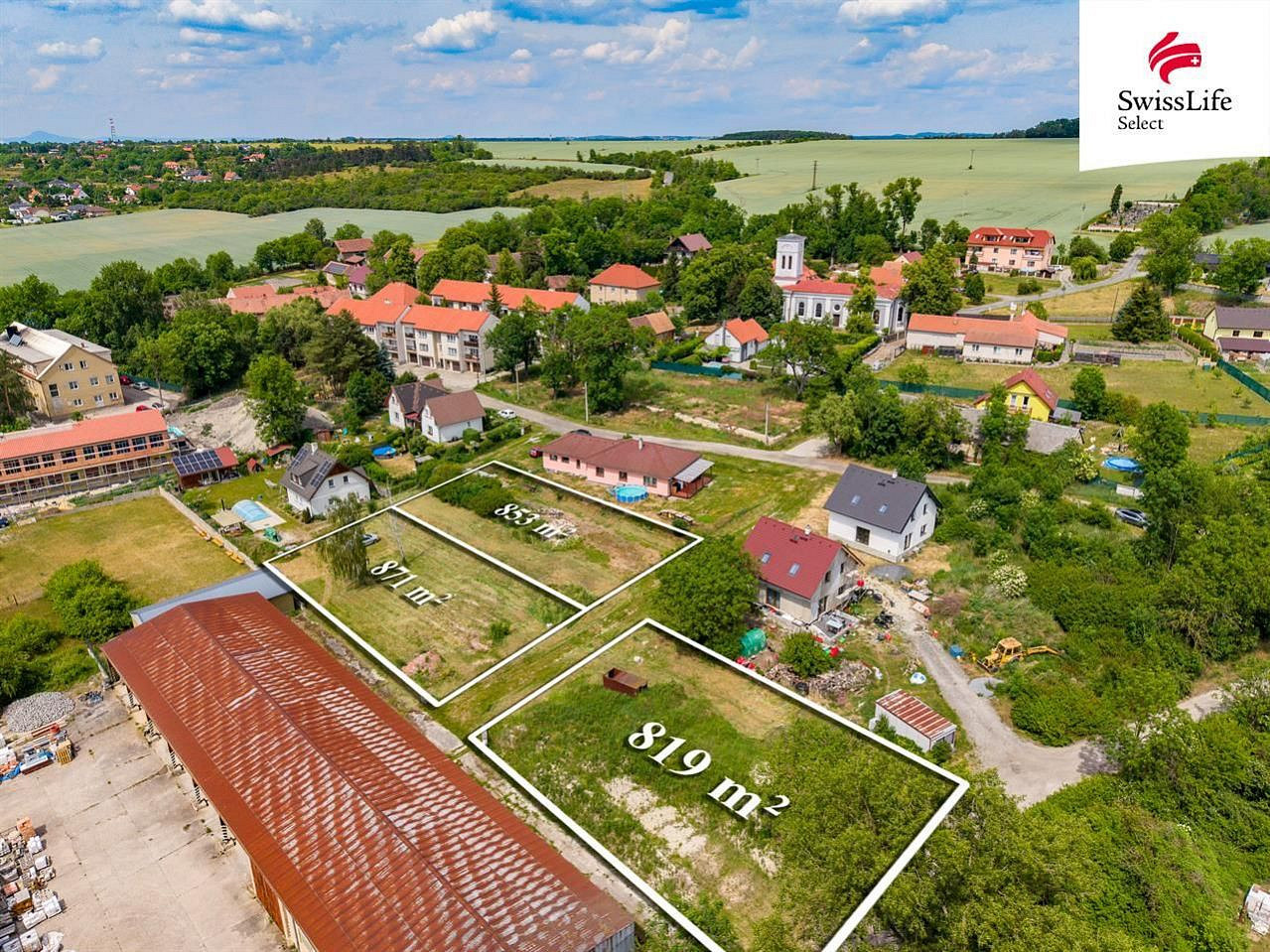 Prodej stavebního pozemku 2 543 m² – fotografie 3