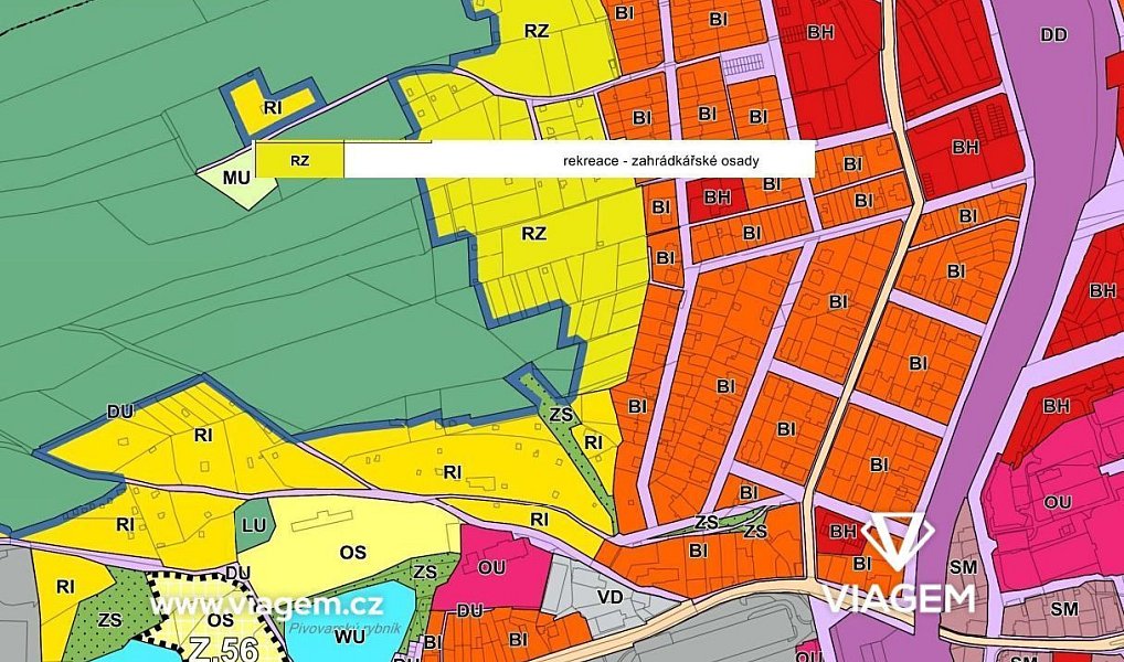 Prodej zahrady 871 m², Česká Třebová – náhled fotky 3