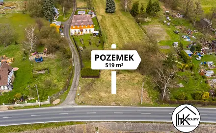 Prodej zahrady 519 m², Libouchec, okres Ústí nad Labem