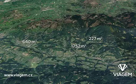 Prodej zahrady 163 m², Prostřední Bečva, okres Vsetín